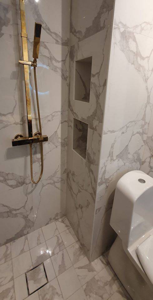 Bild 1 av referensprojekt Total badrumsrenovering i Tyresö