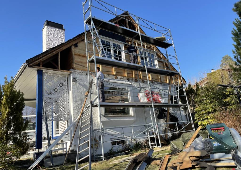 Bild 12 av referensprojekt Målning av hus