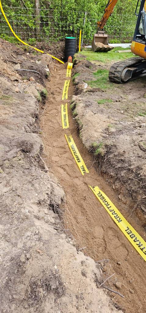 Bild 27 av referensprojekt Dränering, putsning och radonskydd.