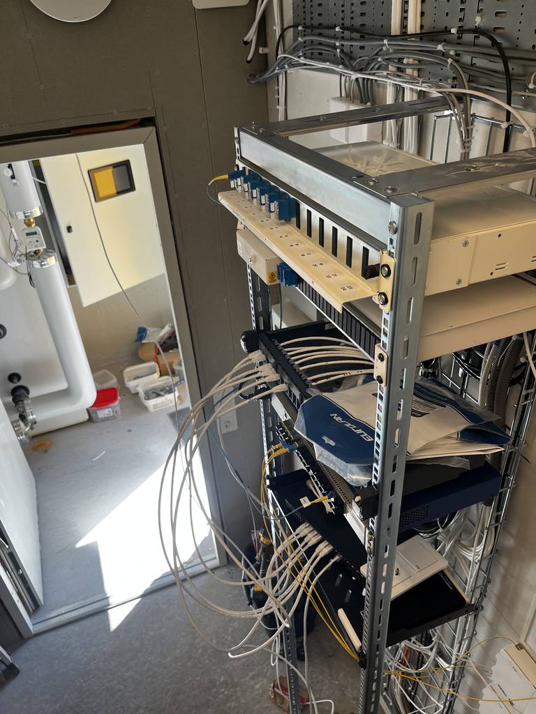 Bild 2 av referensprojekt Datainstallation