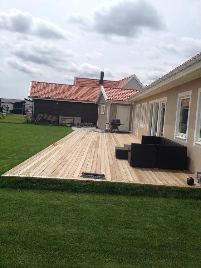 Bild 5 av referensprojekt Häljarp Garage och Hus tak