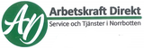 Arbetskraft Direkt Service och Tjänster i Norr logotyp