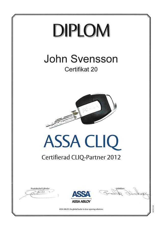 Bild 3 av referensprojekt Diplom och Certifikat