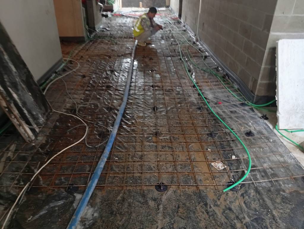 Bild 10 av referensprojekt Betongjobb i ny skolelokal i Tallinn