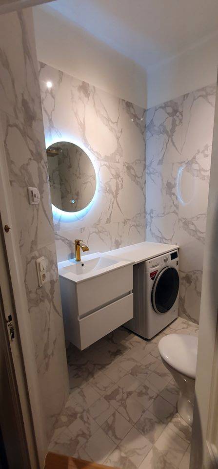 Bild 2 av referensprojekt Total badrumsrenovering i Tyresö