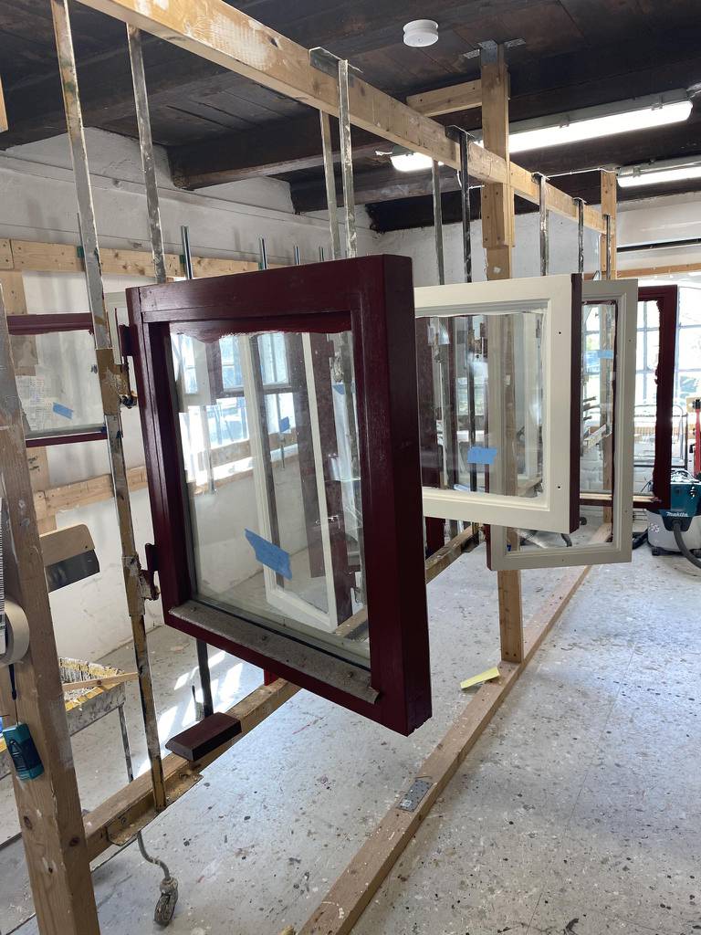 Bild 5 av referensprojekt Nyrenoverade flaggfönster i Tomelilla