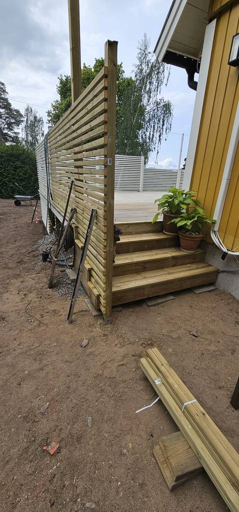 Bild 36 av referensprojekt Dränering, putsning och radonskydd.