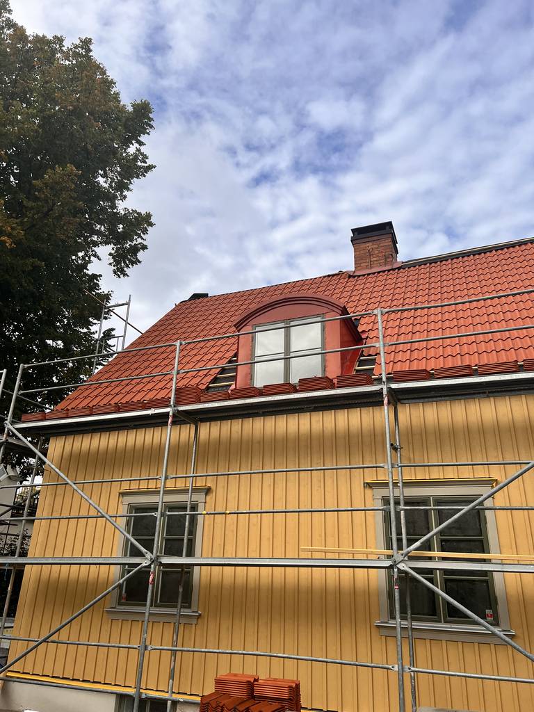 Bild 4 av referensprojekt Totalrenovering av villa med tillbyggnad