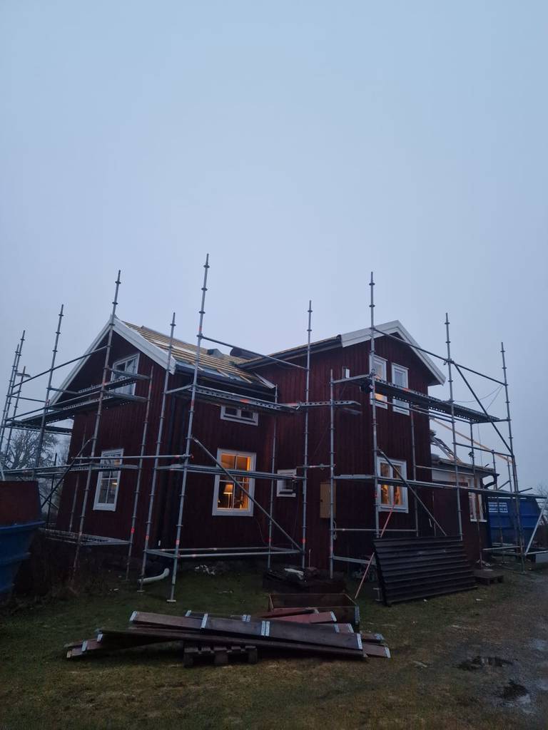 Bild 3 av referensprojekt Takrenovering I Malung