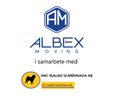 Albex Moving AB i samarbete med  A&C Sealine Scandinavia AB logotyp