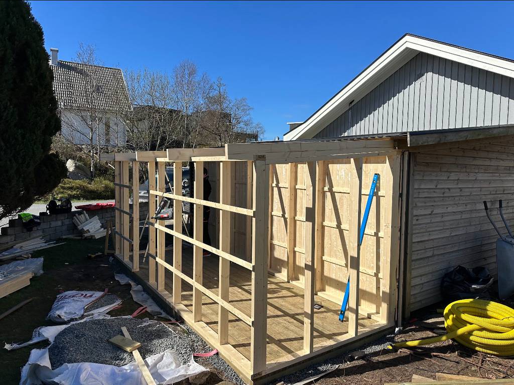 Bild 1 av referensprojekt Förråd & attefall