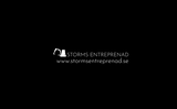 Storms entreprenad logotyp