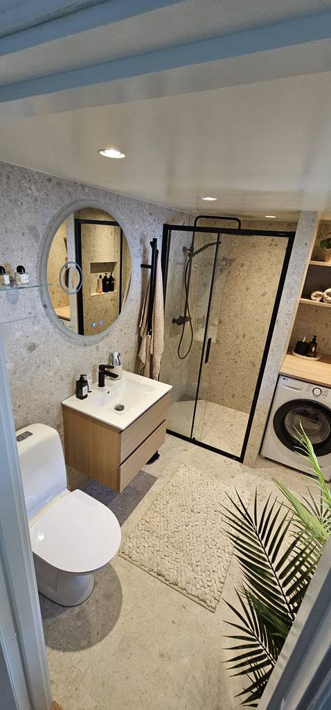 Bild 1 av referensprojekt Badrumsrenovering Tyresö