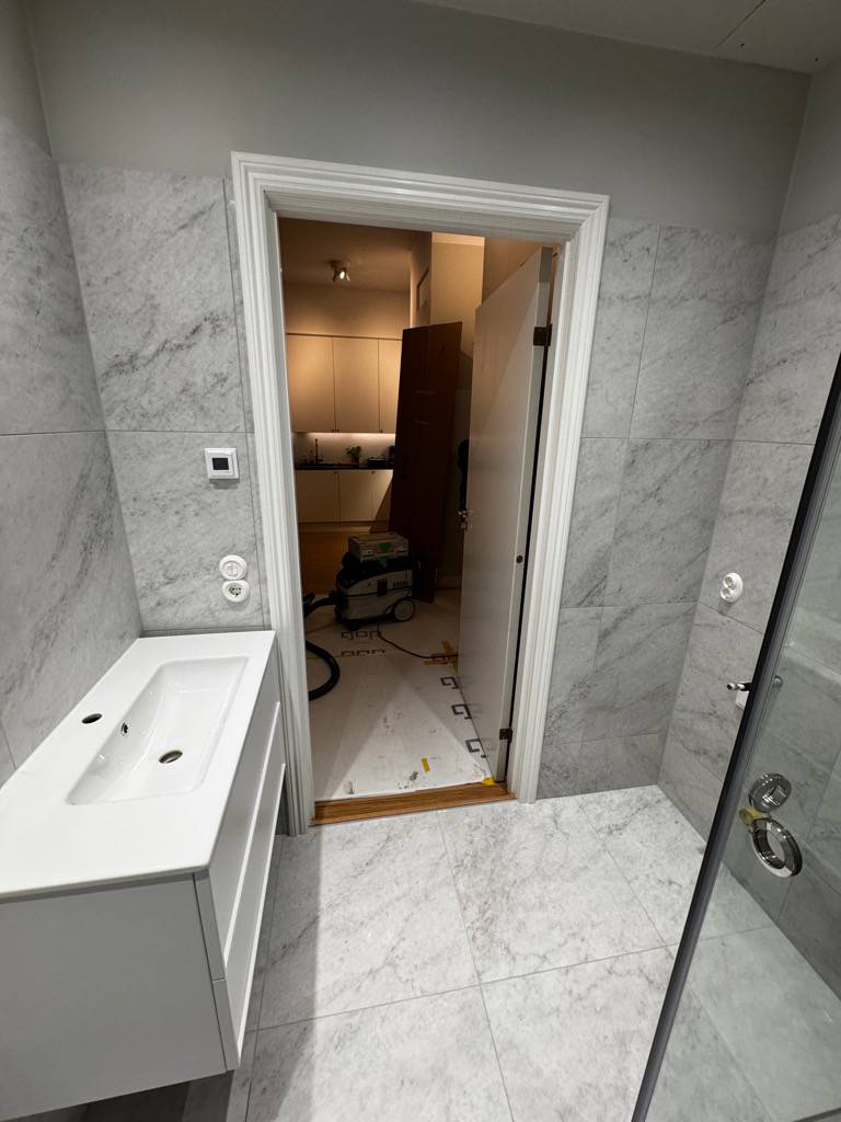 Bild 3 av referensprojekt Badrumsrenovering
