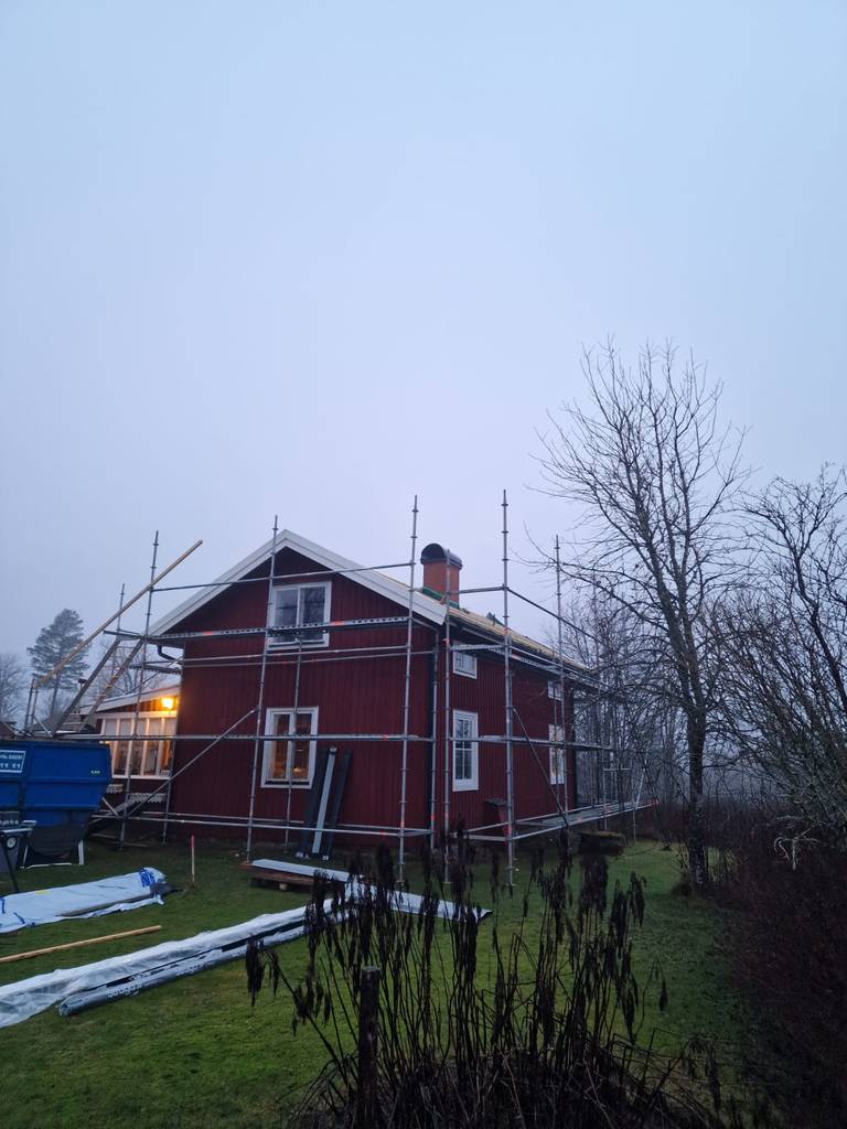 Bild 4 av referensprojekt Takrenovering I Malung