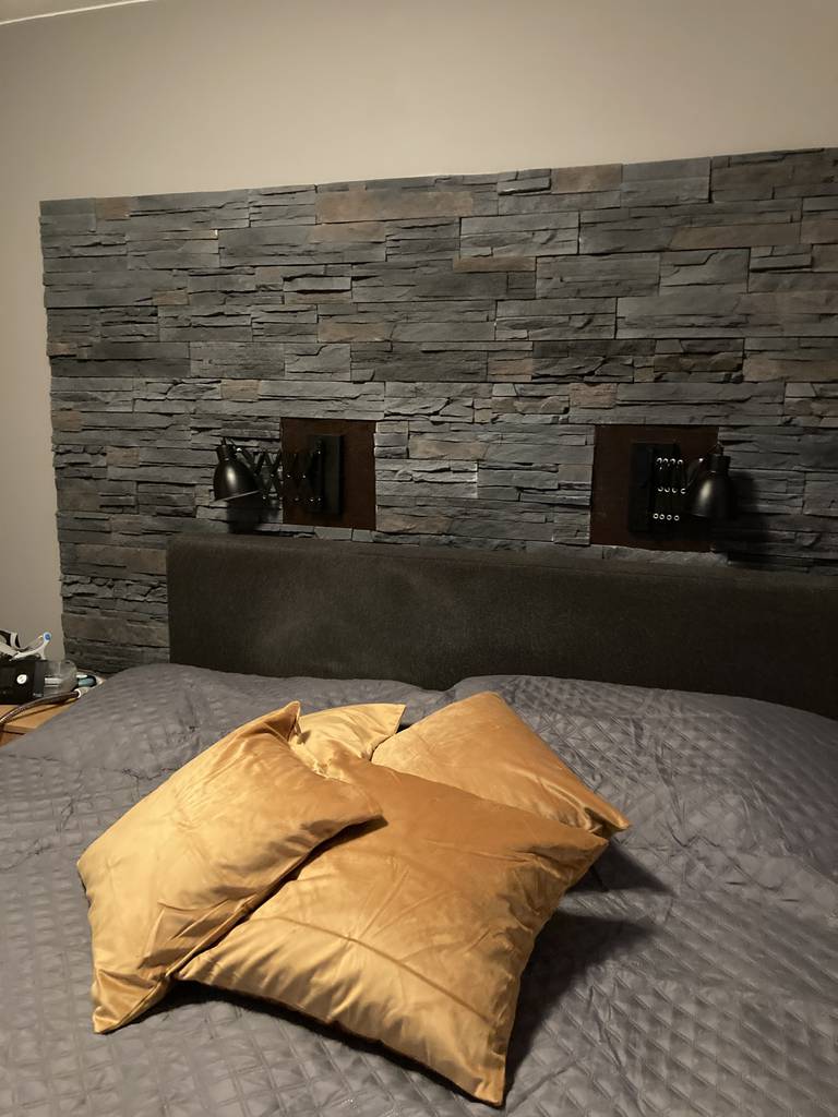 Bild 1 av referensprojekt Målning av sovrum