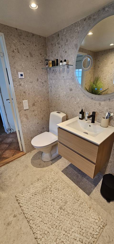 Bild 6 av referensprojekt Badrumsrenovering Tyresö