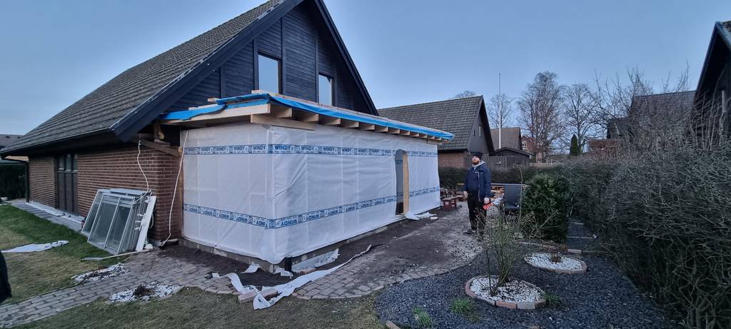 Bild 1 av referensprojekt Tillbyggnad av 32m²